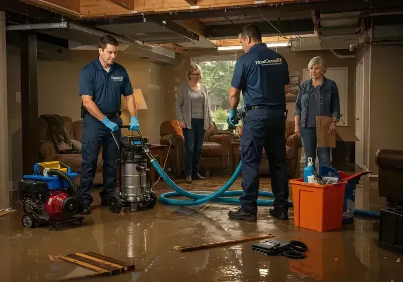 Basement Water Extraction and Removal Techniques process in Colonial Beach, VA