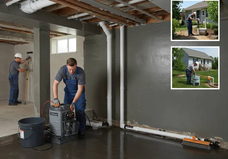 Basement Waterproofing and Flood Prevention process in Colonial Beach, VA